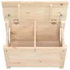 vidaXL Cassapanca 60x32x45,5 cm in legno massello di pino Anteprima dell’immagine prodotto 15