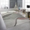 Dywan nowoczesny dywan do salonu abstrakcyjny różowy szary Podgląd zdjęcia produktu 1