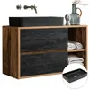 Waschtischunterschrank 100 cm Keramik-Waschbecken HARLOW-56 Produktbild-Vorschau 7
