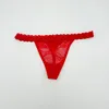 Damen String Tanga transparent Spitze Mesh florales Muster Produktbild-Vorschau 1