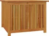 vidaXL Coffre de jardin 75x75x58 cm bois massif acacia Voir les images du produit 13