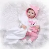 22" Ganzkörper Silikon Vinyl Reborn Baby Puppen Doll Kinder Produktbild-Vorschau 2
