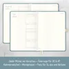 Wochen-Notiz-Timer Classic 2026 / A5 / Blue Ginkgo / Produktbild-Vorschau 4