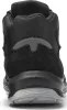 The back view of a black high-top safety shoe. Produktbild-Vorschau