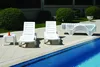 CLP 4er Set Sonnenliege Aqua weiß Produktbild-Vorschau 4