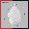 KOTARBAU® Flachkanal Bogen 3-48° Horizontales Umlenkstück Produktbild-Vorschau 3