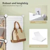 EUDAD Schuhboxen, Schuhregal Kunststoff, mit Haken, Tür, Produktbild-Vorschau 6