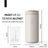 Thermobecher Edelstahl 350ml Beige Kaffee Becher Trinkbecher Isolierbecher Tee Vinsun Produktbild-Vorschau