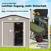 Outsunny Gerätehaus 12,4 m² Gartenhaus mit Pultdach, Produktbild-Vorschau 5