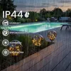 Sada 4 solárních zahradních světel LUMILED, LED koule, Náhled obrázku produktu 3