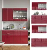 Singleküche Vicco Fame-Line Bordeaux Hochglanz/Weiß 140 cm Produktbild-Vorschau 6