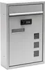 Wiltec Briefkasten silberfarben 215x320x90mm Briefkasten Produktbild-Vorschau 1