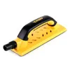 A yellow and black sanding block with a hose attachment is shown against a white background. Produktbild-Vorschau