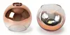 LUXOLAR Glasschirm Kugel E27 Kupfer Transparent Ombre Ø15cm Produktbild-Vorschau 3
