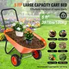 Schubkarre Transportkarre 180 kg - Bauschubkarre Produktbild-Vorschau 4