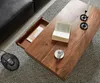 DELIFE Couchtisch Stonegrace 115x60 cm Akazie Braun Produktbild-Vorschau 4