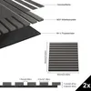 JOIEYOU 2 kusy akustických panelů 60x60 cm stěnové panely Náhled obrázku produktu 2
