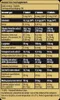 A table detailing the nutritional information and ingredients of a food supplement. Produktbild-Vorschau