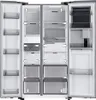 Samsung RS70F65KET, En pose libre, Type américain, Argent, Voir les images du produit 8