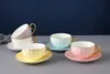 Porcelain Purple Cup 220ml Gold Edge Cadeau voor Productafbeelding-voorbeeld 6