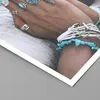 Poster - Poster ohne Rahmen - Hände Schmuck Boho - 30x40 cm Produktbild-Vorschau 2