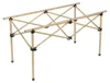 Rebel RBA-5600 Camping-Set – Klapptisch + 4 Stühle, beige Produktbild-Vorschau 6