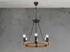 Globo Lighting Hängeleuchte Metall schwarz, 6x E27 Produktbild-Vorschau 3