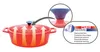 ELO Basaltgrau Cocotte en fonte ovale robuste induction Voir les images du produit 6