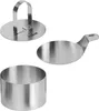 STONELINE® Anelli da dessert tondi set da 8 pezzi | acciaio Anteprima dell’immagine prodotto 8