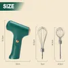 Edelstahl Schneebesen Wiederaufladbare Küche Handmixer Produktbild-Vorschau 2