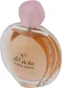Eleganter Sky-di-Gioia-Parfumflakon aus klarem Glas mit zart rosigem Duft, harmonischer Form und sanft glänzendem, ovalem Deckel. Podgląd zdjęcia produktu