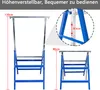 UISEBRT Teleskop Gerüste 80-130cm Höhenverstellbar Stützen Produktbild-Vorschau 13