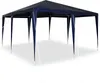 Partyzelt Blau 4x4 m PE, Pavillons & Partyzelte DesignMöbel Produktbild-Vorschau 2