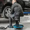 Högert Technik - Tabouret d'atelier à roulettes, réglable Voir les images du produit 10