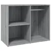 vidaXL Półka na toaletkę szara Sonoma 80x40x65 cm materiał Podgląd zdjęcia produktu 1