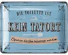 LANOLU Retro Blechschild Toilettenschild lustig, lustige WC Produktbild-Vorschau 7