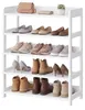 VASAGLE Schuhregal mit 5 Ebenen und Ablage, Platzsparende Produktbild-Vorschau 4