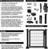 ROYSSON® Zauntor 1630 mm für Doppelstabmattenzaun 6/5/6 mm Produktbild-Vorschau 3