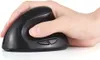 A hand holding a black vertical mouse. Produktbild-Vorschau