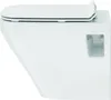 Duravit WC sedátko Durastyle s víkem bílé Závěsy nerezová Náhled obrázku produktu 12