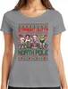 Straight Outta North Pole Ugly Xmas Sweater Weihnachtsfilme Produktbild-Vorschau 1
