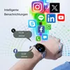 Smartwatch XINJI C2 mit Bluetooth, Touchpanel, Produktbild-Vorschau 5
