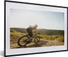 MuchoWow® Gerahmtes Poster Mit dem Mountainbike auf dem Produktbild-Vorschau 1