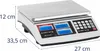 Bilancia contapezzi Expondo Steinberg Systems - 30 kg / 1 g Anteprima dell’immagine prodotto 8
