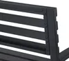 Panchina da giardino Relaxdays, a 2 posti, A x L x P: 88 x Anteprima dell’immagine prodotto 7