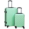vidaXL Set di trolley rigidi 2 pezzi. ABS verde menta Anteprima dell’immagine prodotto 8