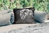 MuchoWow® Outdoor Kissen - Löwe - Porträt - Wildtiere - Produktbild-Vorschau 2