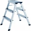 Klapptritt Stufen 3 Plattform-H.630mm Al Stufen einschl. Produktbild-Vorschau 2