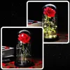 Ewige Rose unter Glas mit LED, rote Dekorationsrose, Produktbild-Vorschau 12