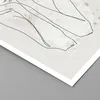 Poster - Poster ohne Rahmen - Grafik Frau Licht - 70x100 cm Produktbild-Vorschau 2